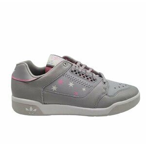 Adidas Originals Slamcourt‎ Star Womens Trainers Gray EF2088 Size 8.5